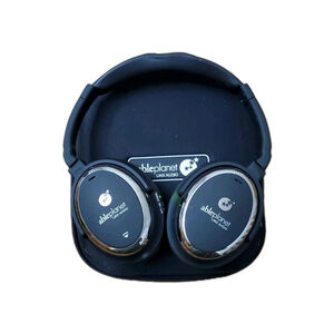 Able Planet Linx Audio Wireless Bluetooth Headphones Over Ear w Case